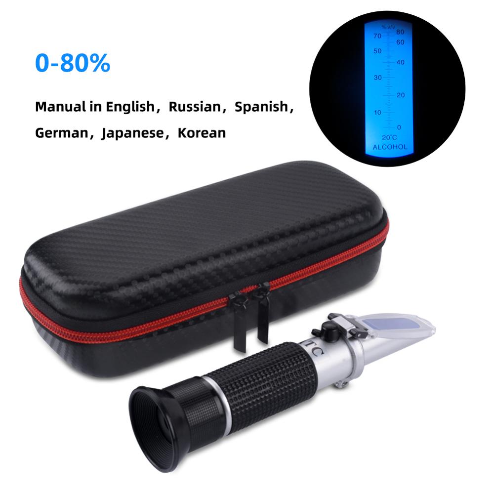 Refractometer Salinity - Hot New Shockproof Packaging Hand-held 0-80%