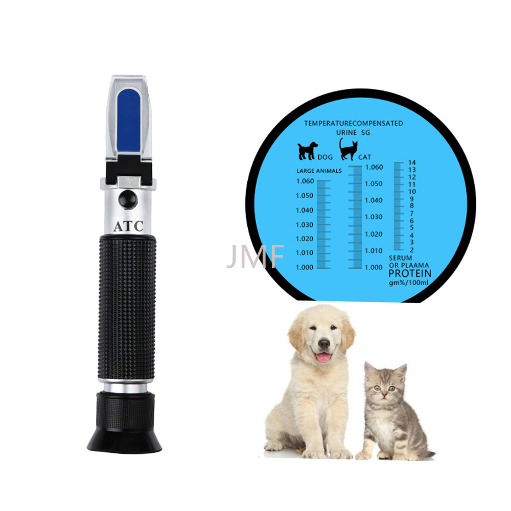 Refractometer Salinity - Veterinaria Urine Specific Gravity Refractometer Animal