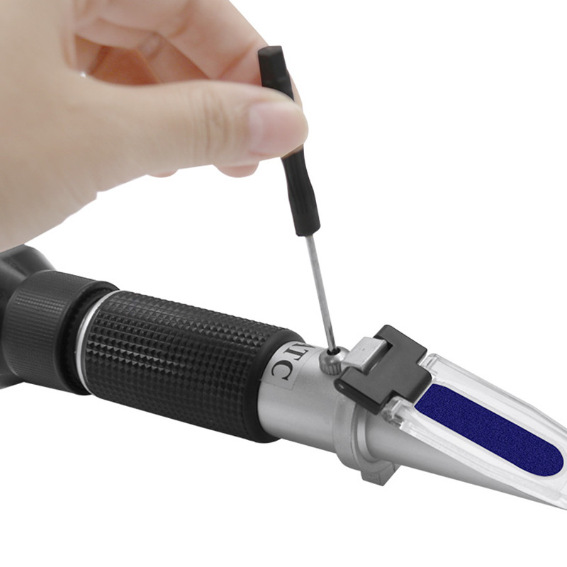 Handheld 0-90% Sugar Refractom - Refractometer Salinity recension och pris