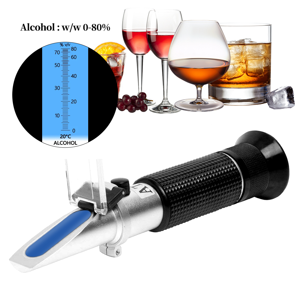 Handheld Alcohol Refractometer - Refractometer Salinity recension och pris