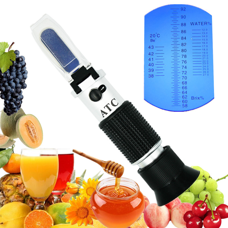 Refractograph Sugar 58-90% Bri - Refractometer Salinity recension och pris