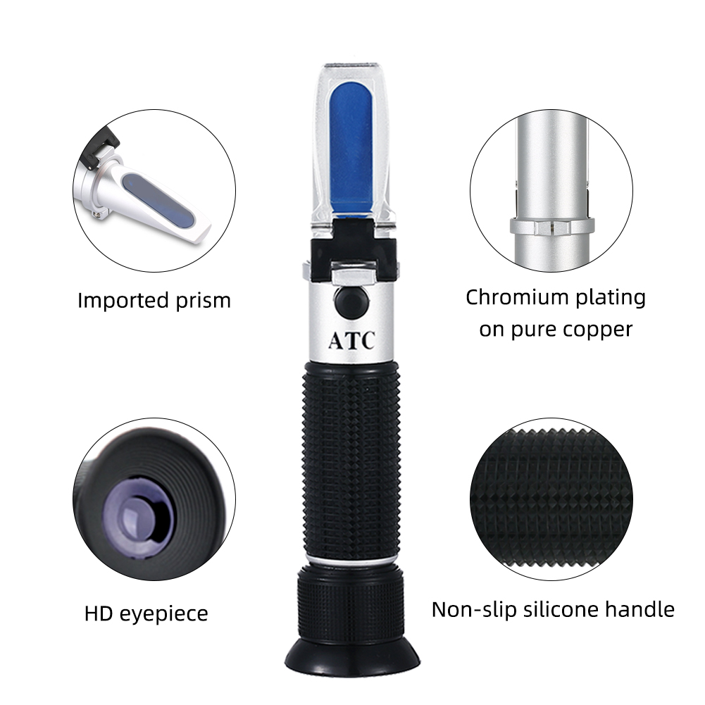Refractograph Sugar 58-90% Bri - Refractometer Salinity recension och pris