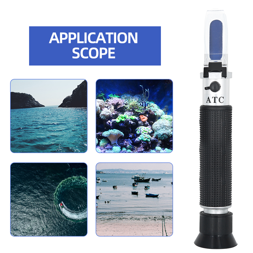 Handheld Salinity Refractomete - Refractometer Salinity recension och pris