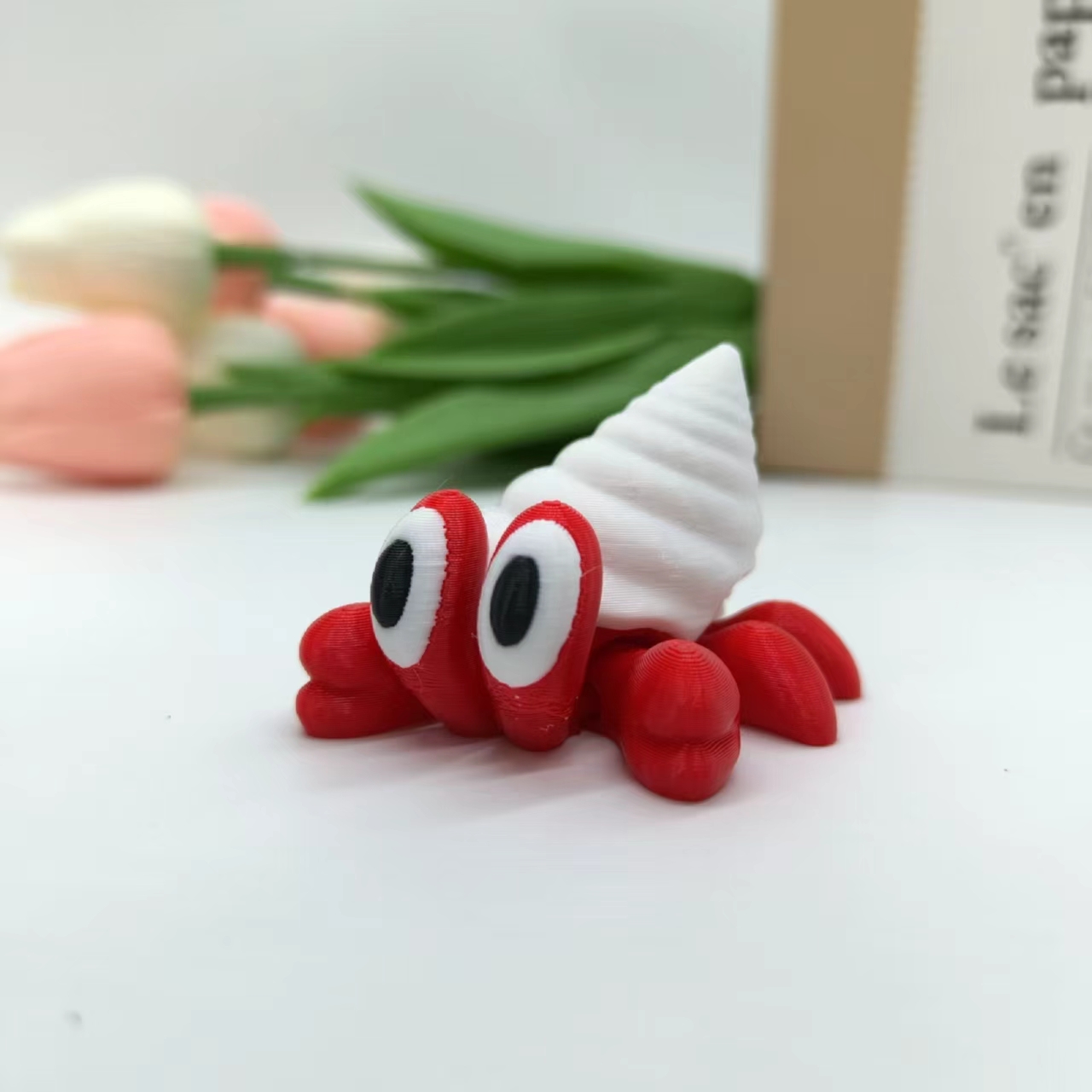 3D Printed Hermit Crab Statue, - Marine Aquarium Hermit Crab recension och pris